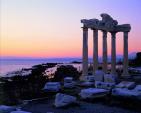 Antieke tempel apollo Side Antieke tempel apollo Side