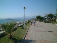 Calis strand promenade