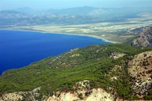 Dalaman uitzicht