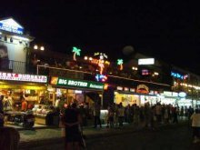 Hisaronu bij nacht