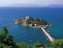 Kusadasi pigeon island
