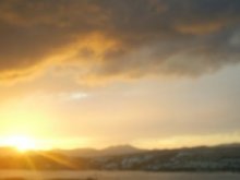 Zonsondergang Gumbet
